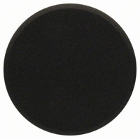 Extraweiche Schaumstoffscheibe (schwarz), 170 mm Durchmesser